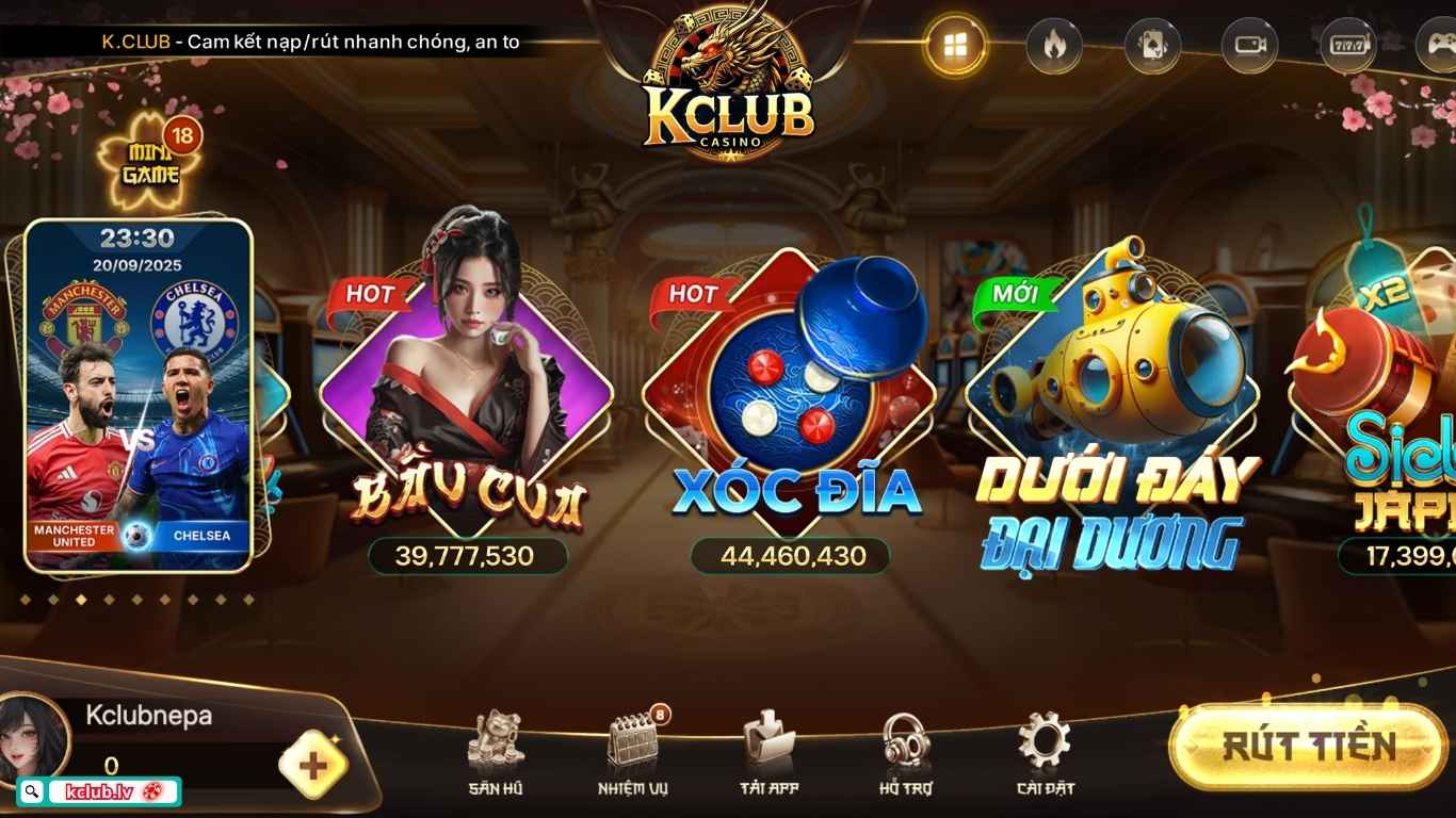 Khám phá chi tiết về xóc đĩa Kclub