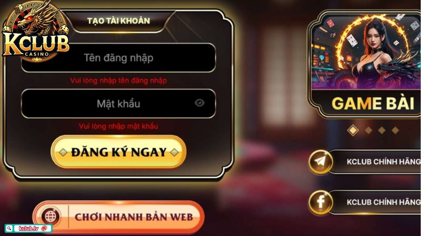 Lý do bạn nên đăng ký tài khoản Kclub?