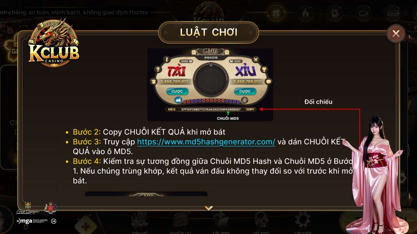 Bỏ túi mẹo cược Tài Xỉu MD5 cực hay từ chuyên gia