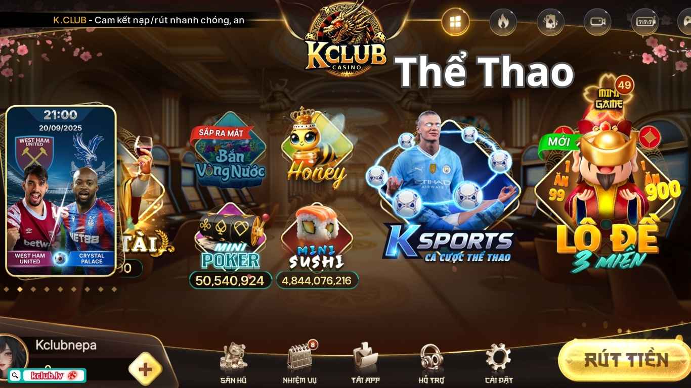 Cá cược thể thao Kclub mang đến sự ấn tượng nào? 