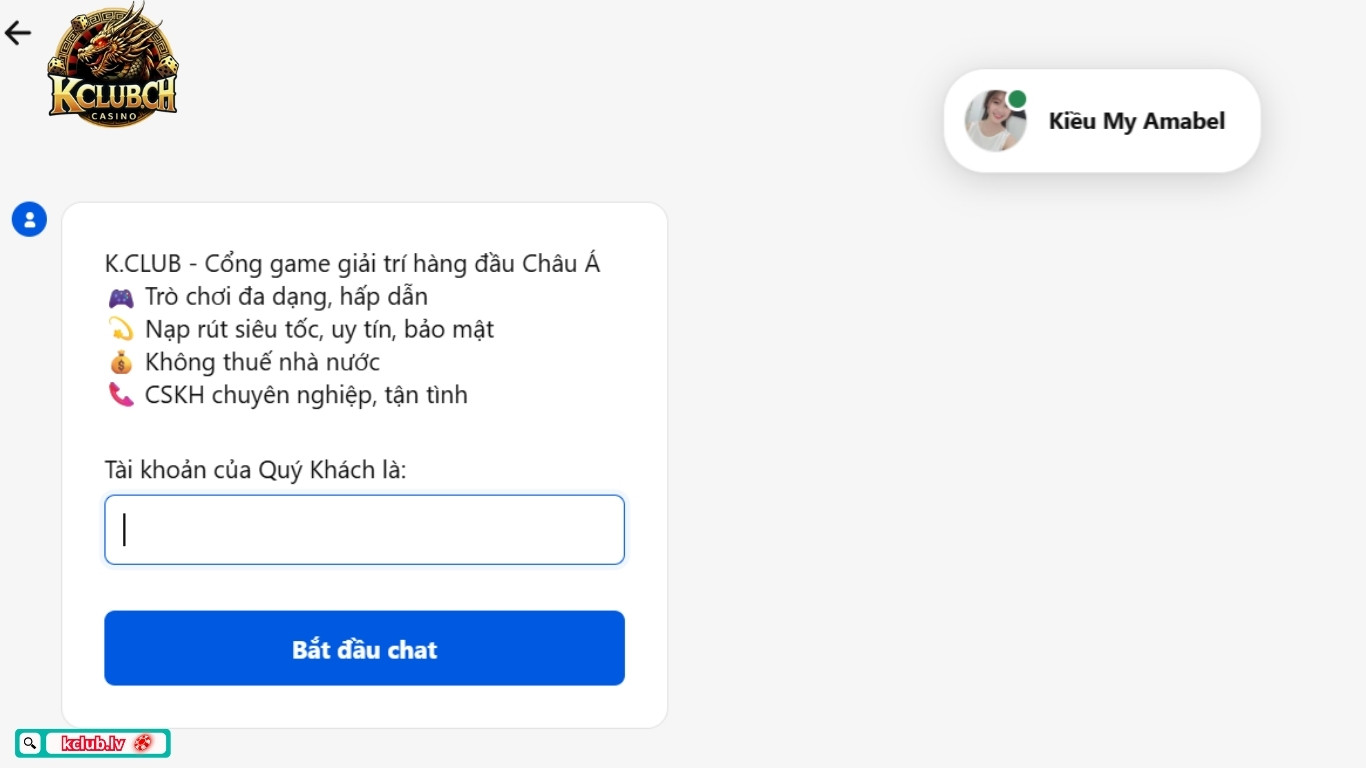 Tổng hợp kênh liên hệ chăm sóc khách hàng Kclub